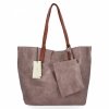 Dámská kabelka shopper bag Herisson tmavě béžová H8805